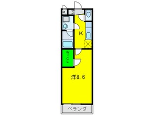 セレ－ナ住之江Ⅱ番館の物件間取画像